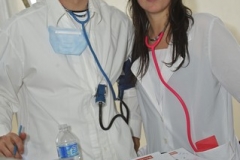 Docteur et infirmière